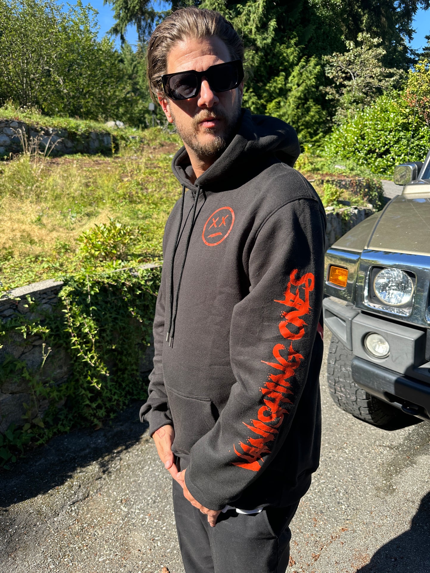 Blood Orange DeadFace Hoodie