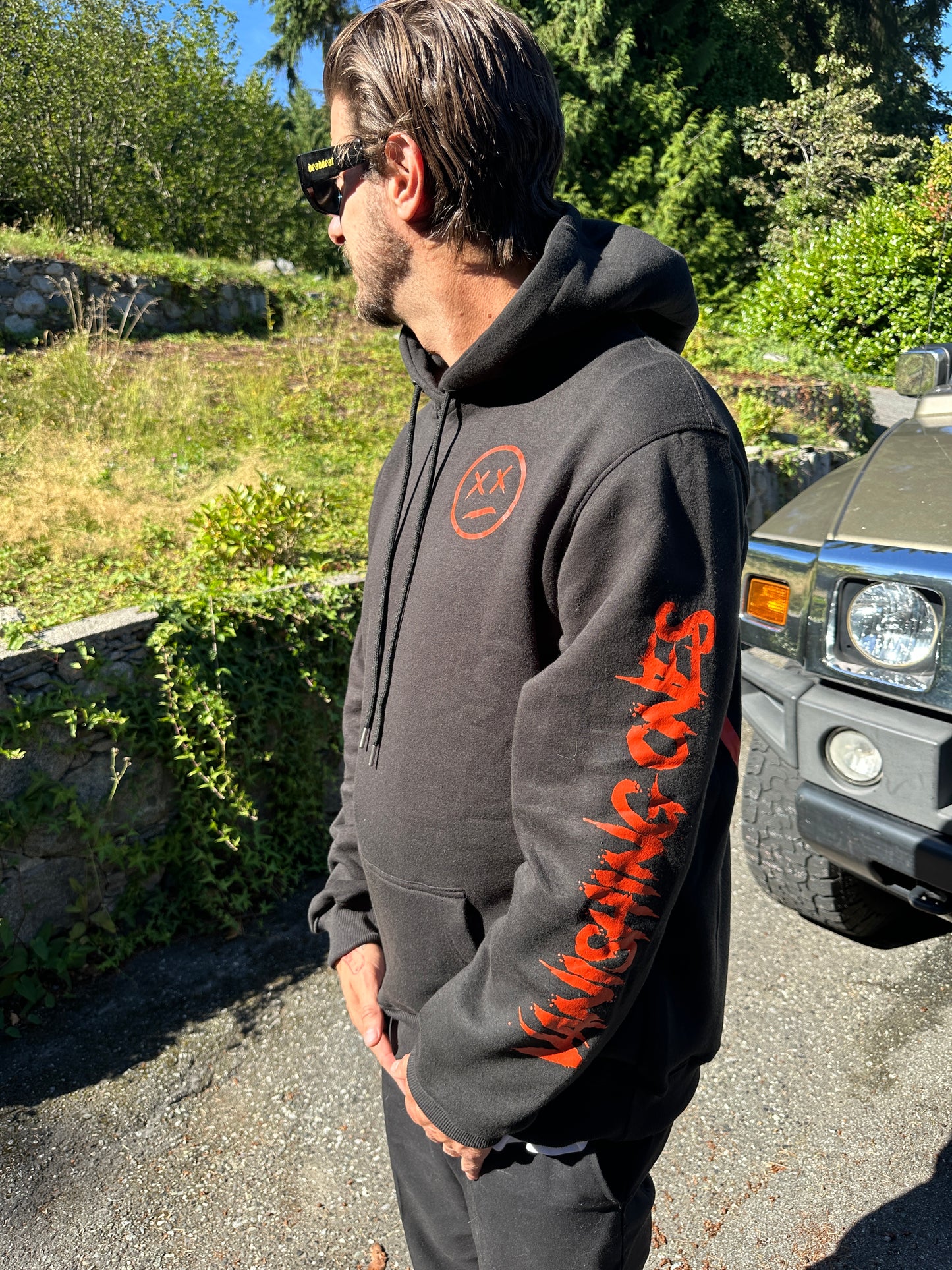 Blood Orange DeadFace Hoodie