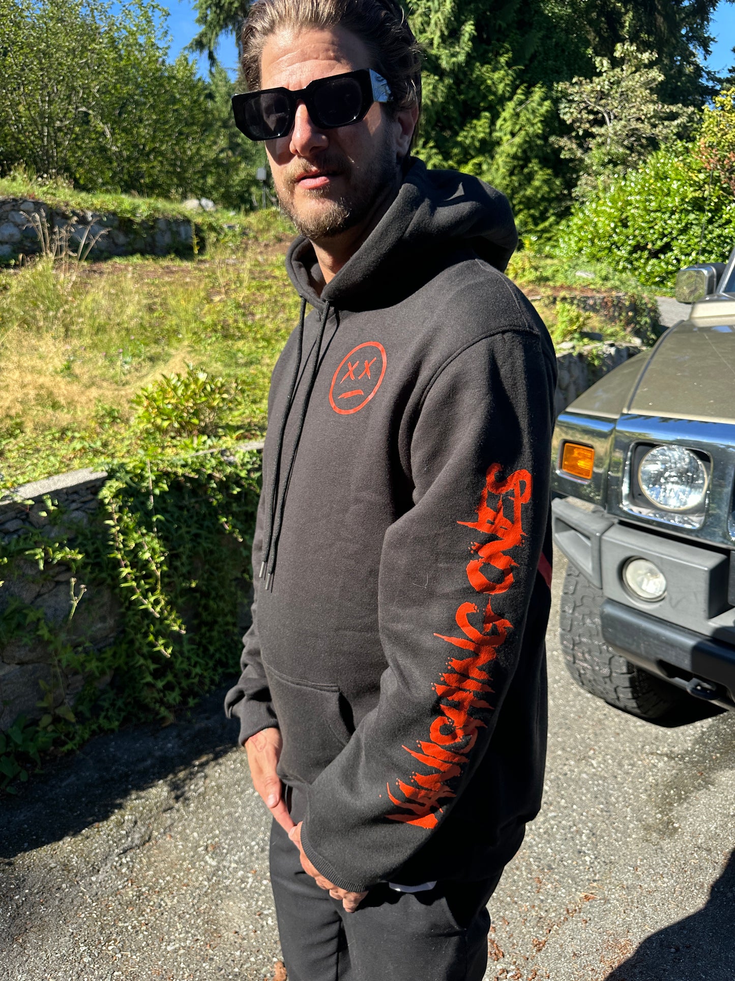 Blood Orange DeadFace Hoodie