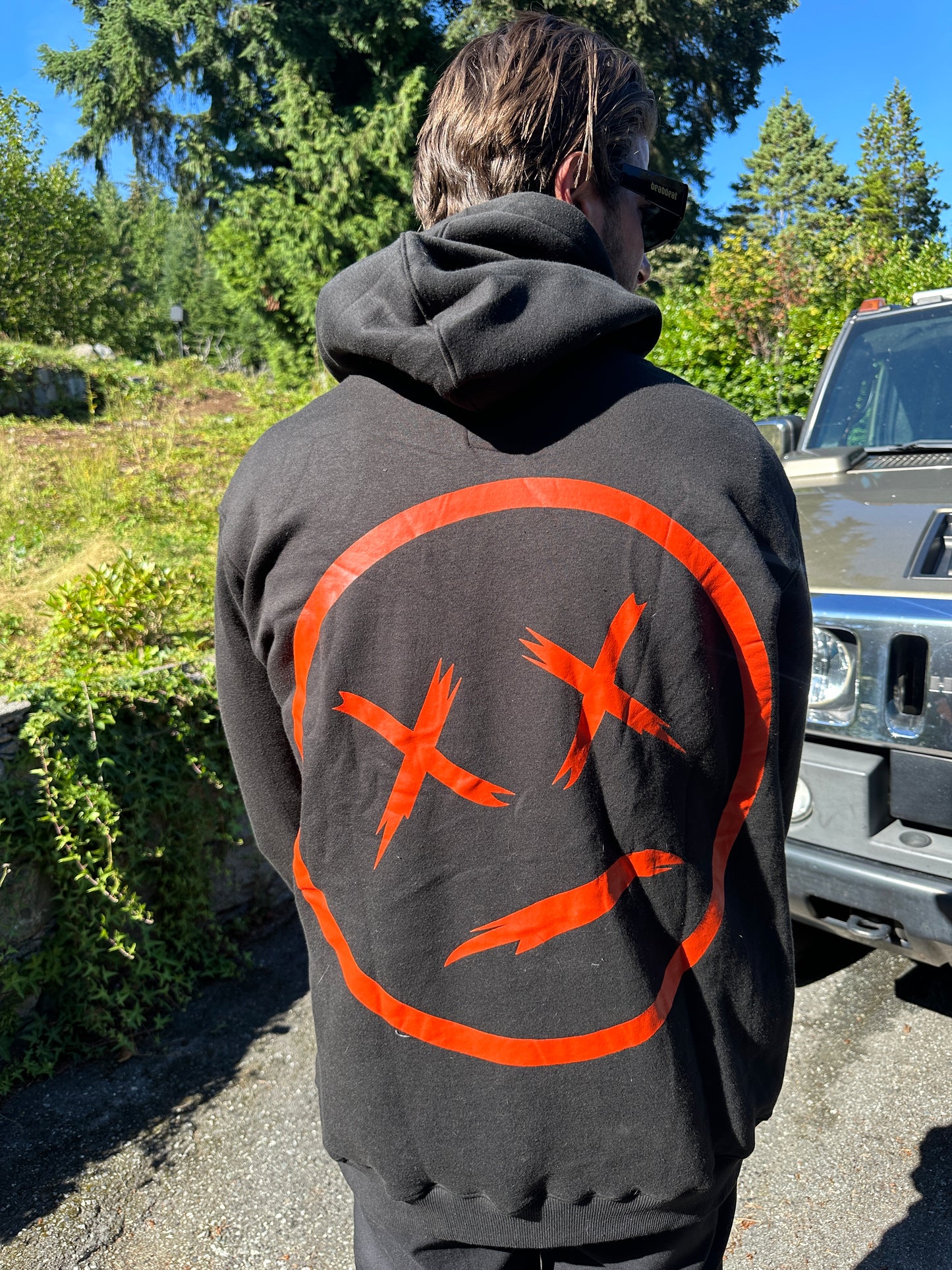 Blood Orange DeadFace Hoodie