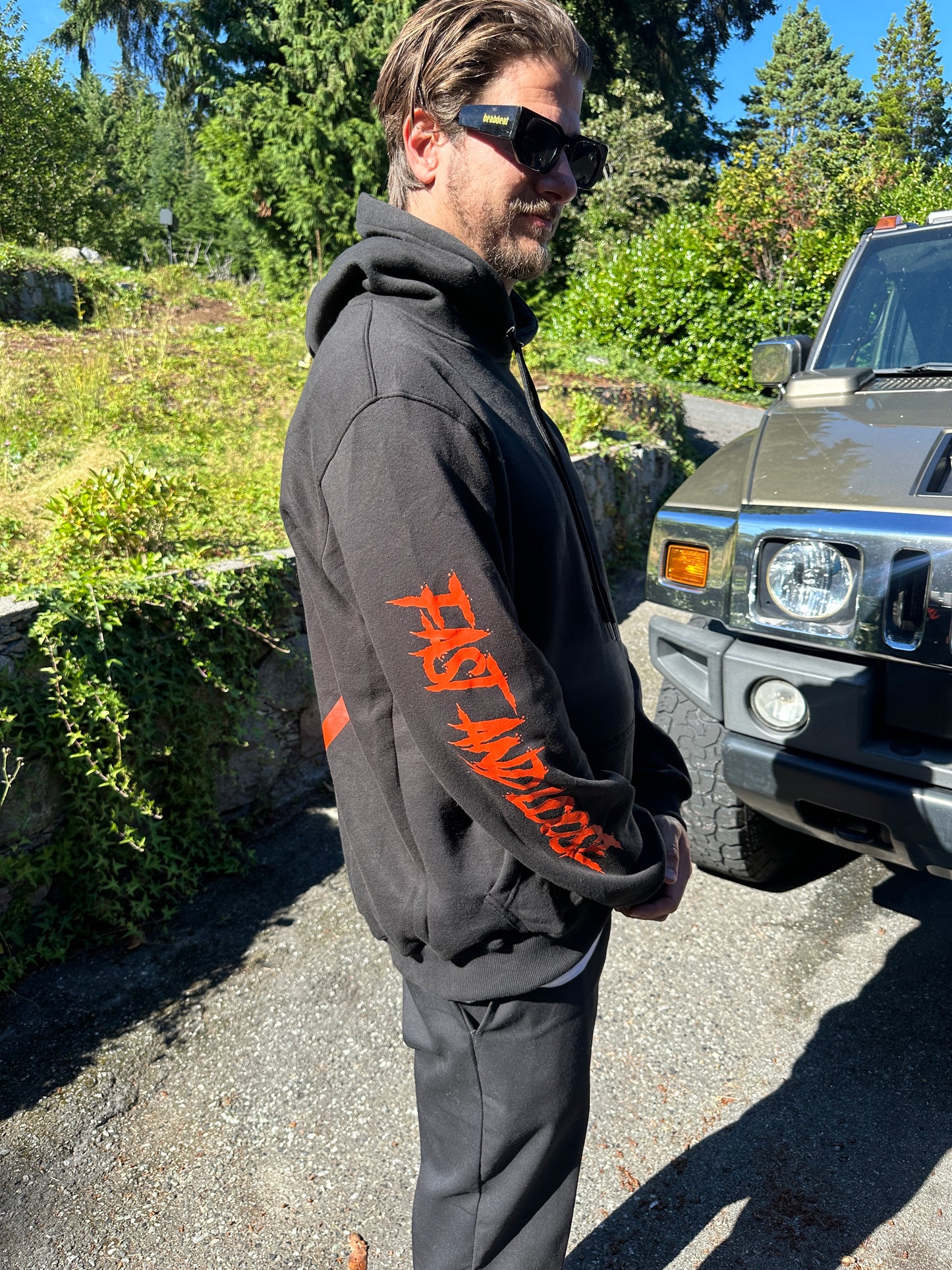 Blood Orange DeadFace Hoodie