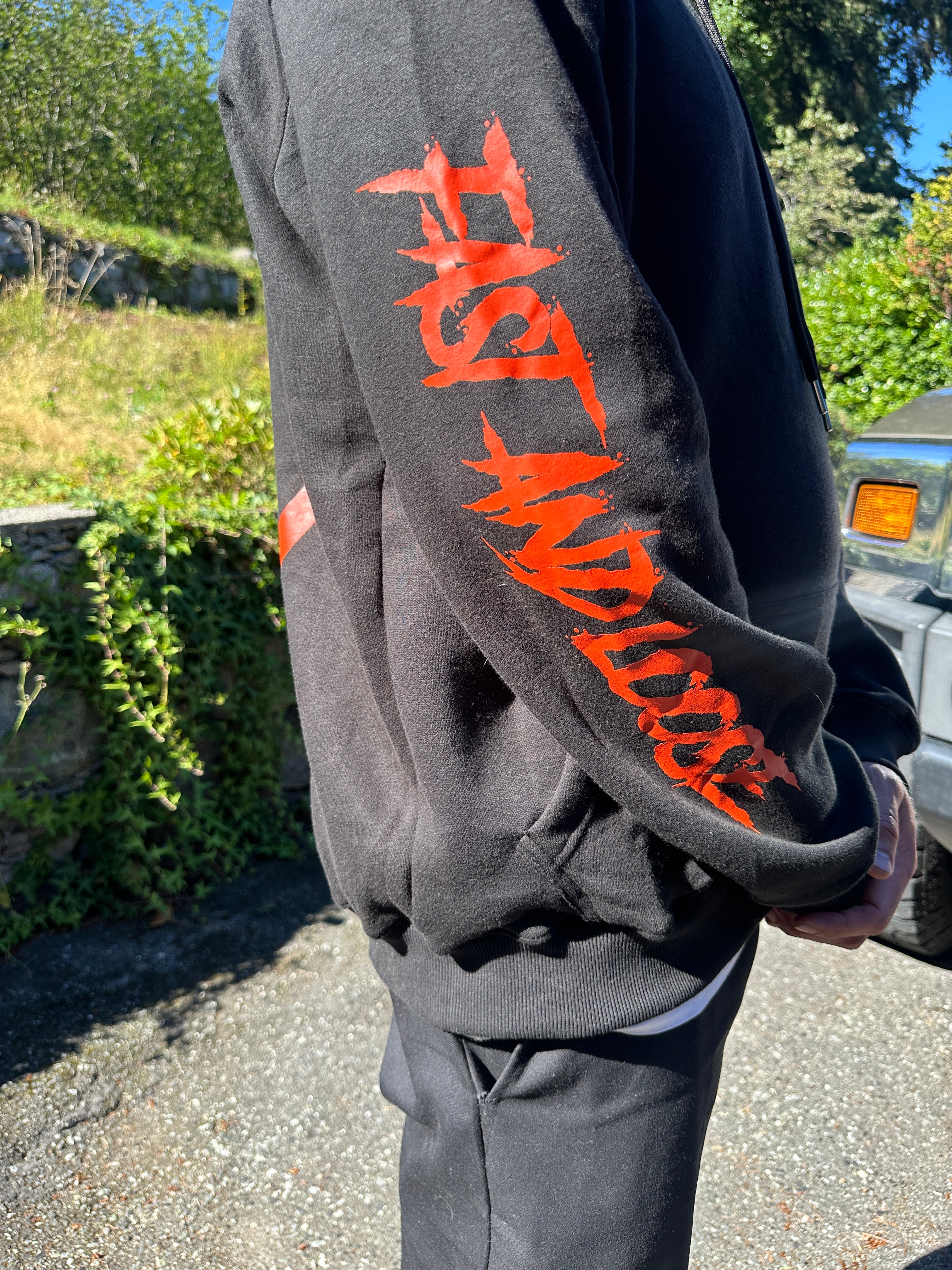 Blood orange hoodie online